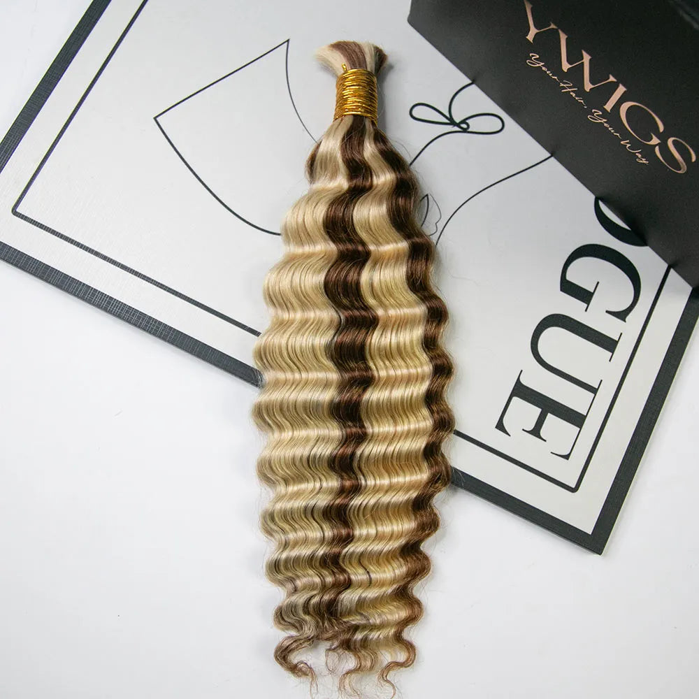 #30/#613 bulk braiding hair extensions