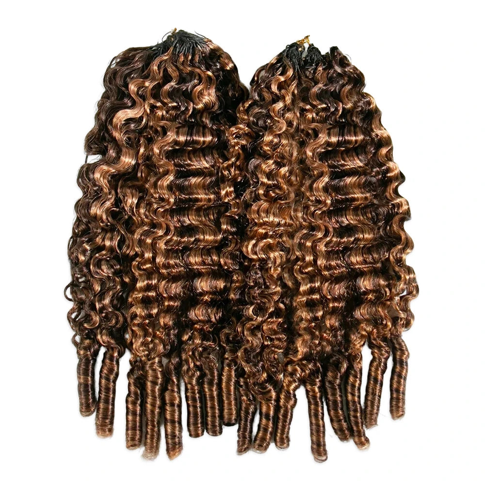 4/30 mix blend water curly feather crochet for vacation