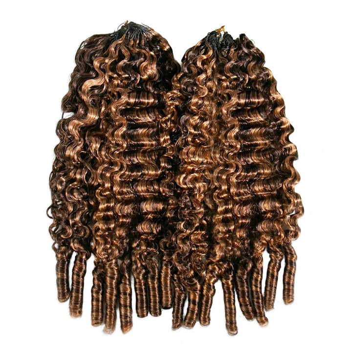 4/30 mix blend water curly feather crochet for vacation
