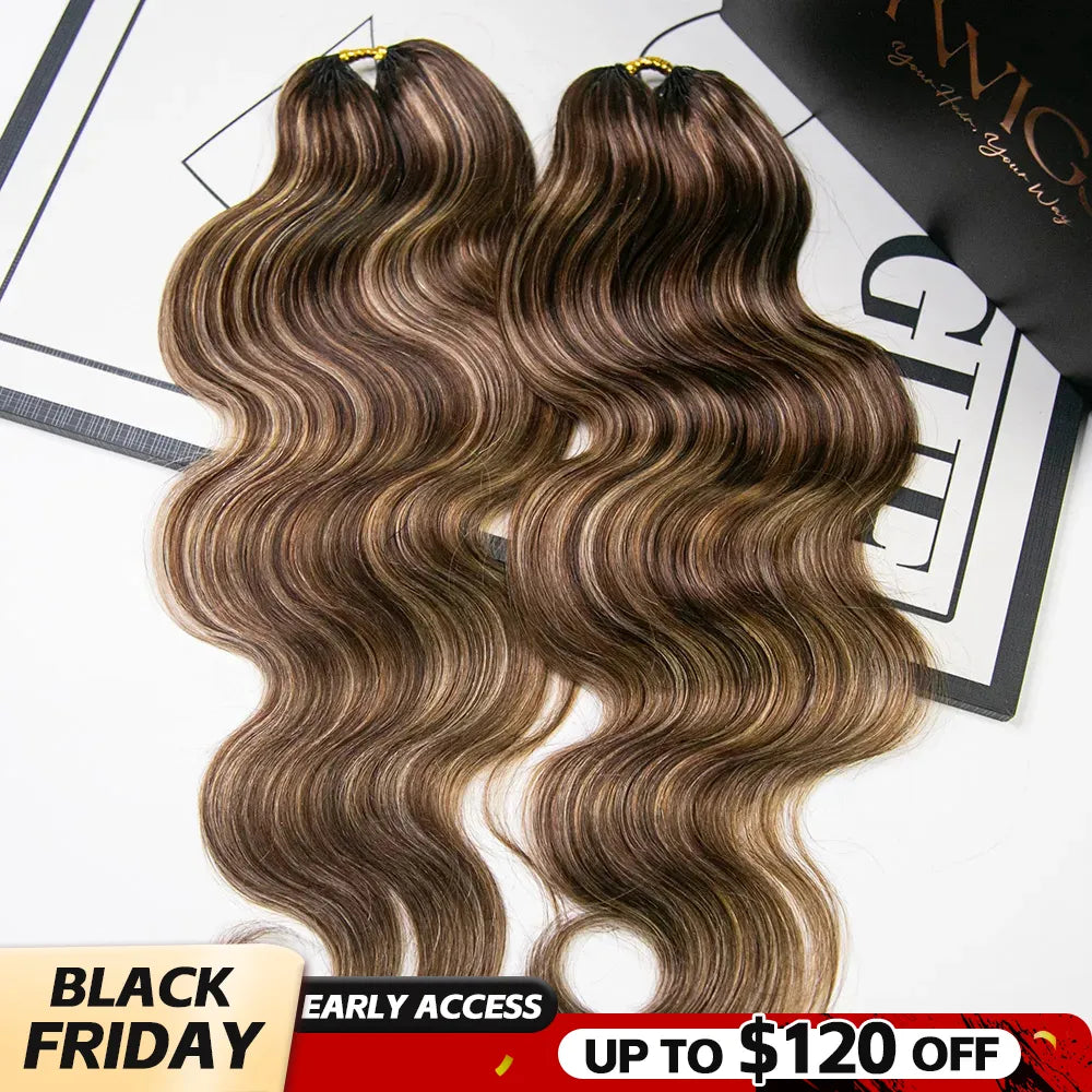 #4/27/30 body wave human crochet hair black friday sale