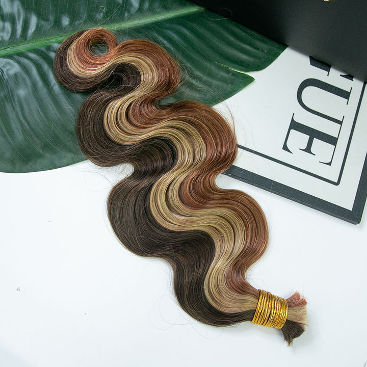 #4/#27#30 double drawn Burmese human hair bundle