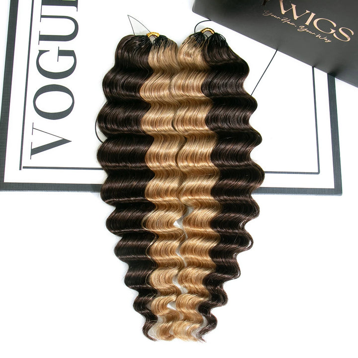 4/27 loose deep wave human crochet hair