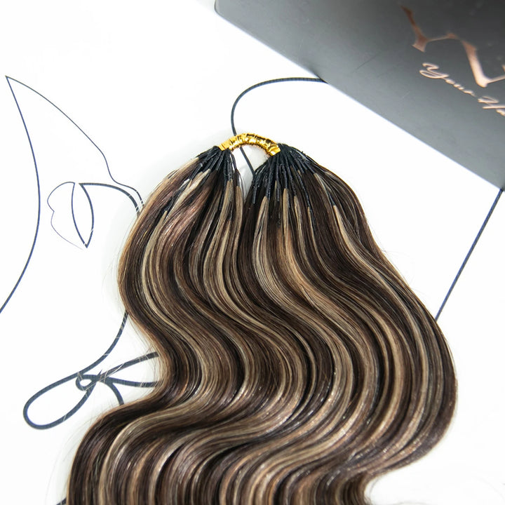 4/27 ombre blend body wave feather crochet hair