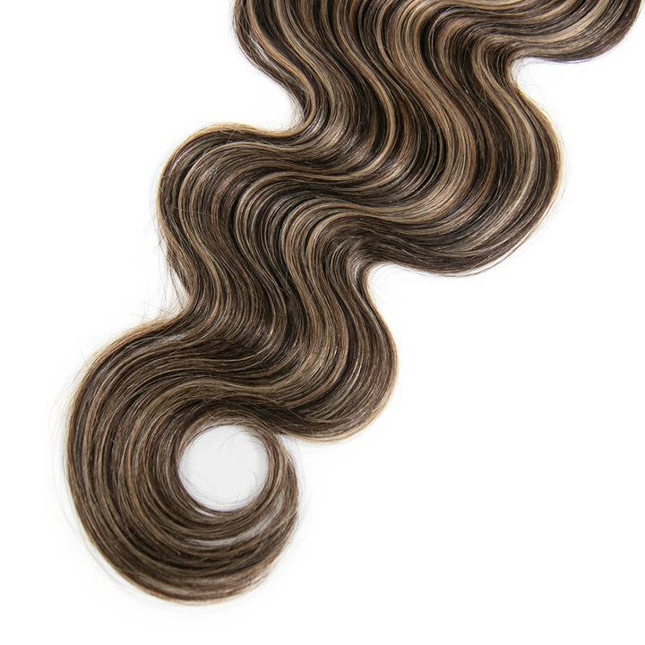 4/27 ombre blend body wave human crochet hair
