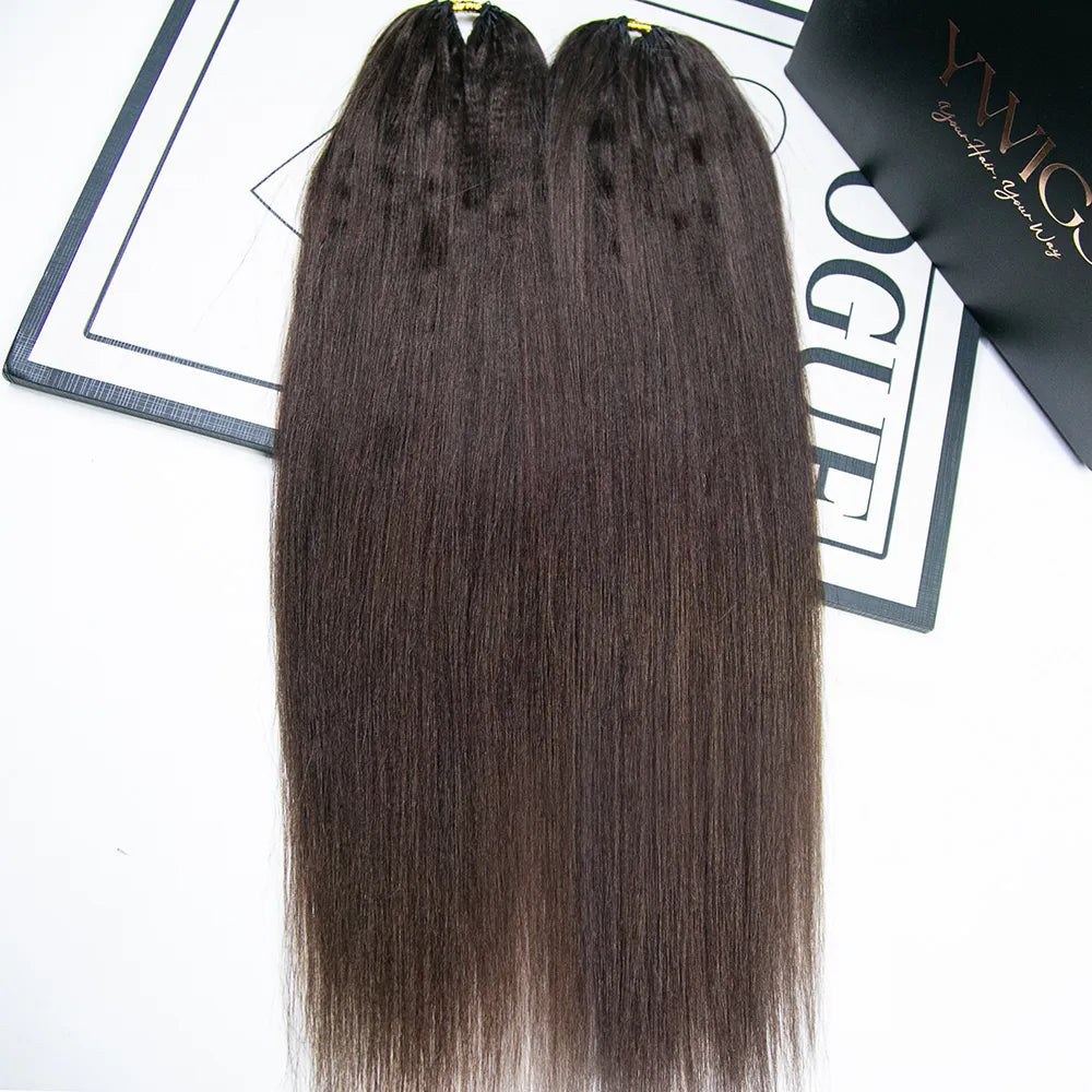 #4 LIGHT YAKI CROCHET HAIR