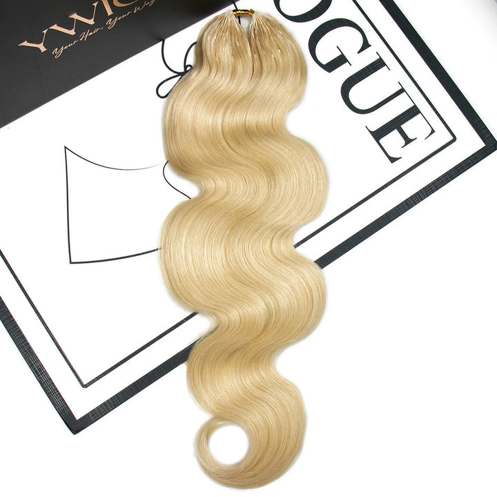 613 blonde body wave human crochet hair