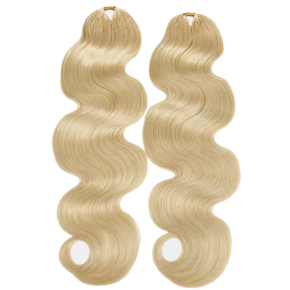 613 ywigs body wave human crochet hair