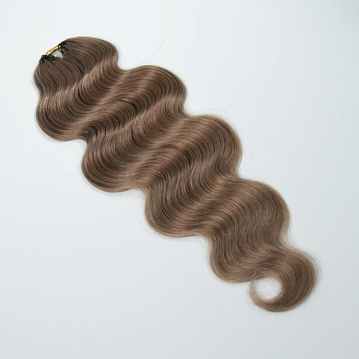 #8 body wave feather crochet hair