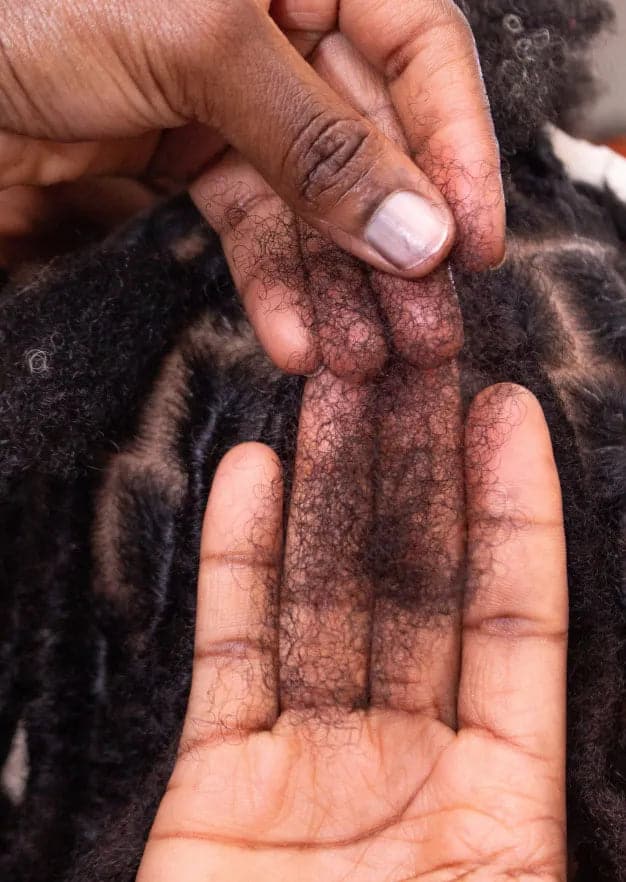 Cheveux humains afro crépus en vrac