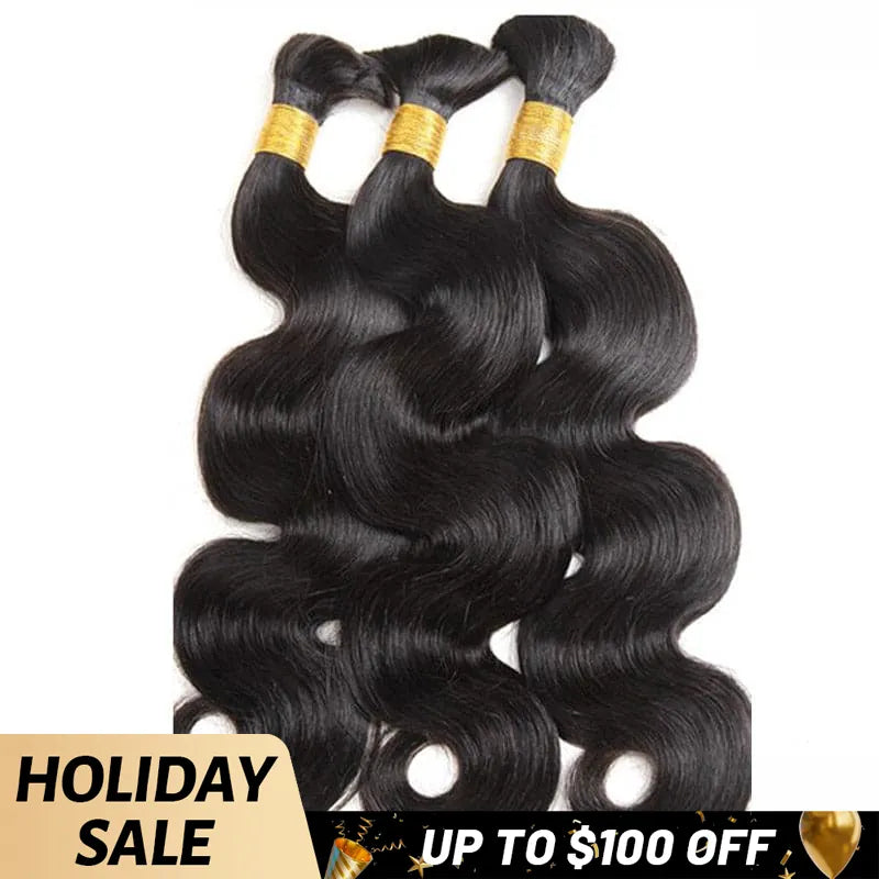 BODY WAVE BULK HAIR UP TO 100 SALE