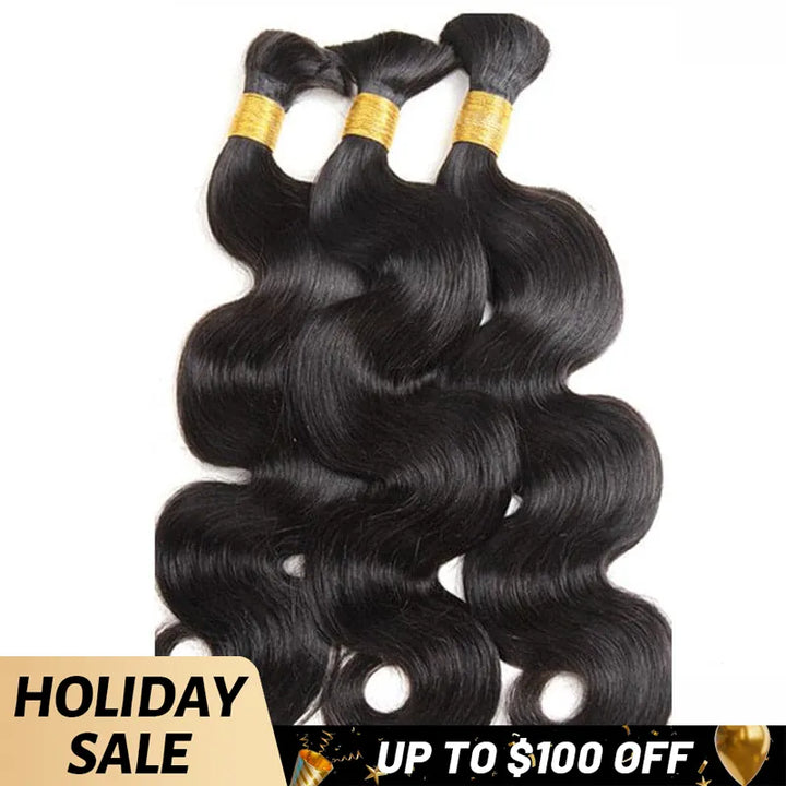 BODY WAVE BULK HAIR UP TO 100 SALE