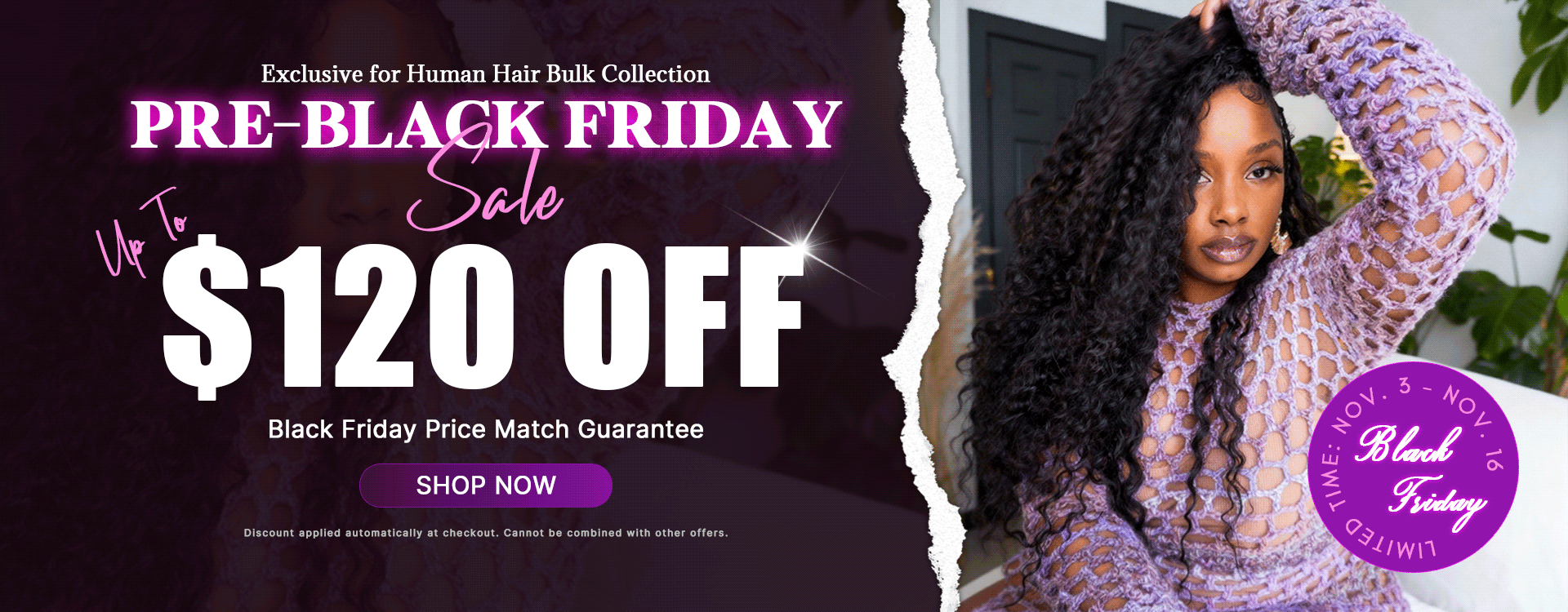 Early Black Friday Deals on Human Braiding Hair