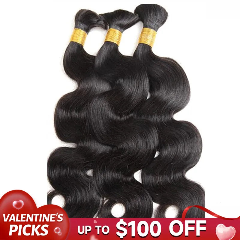 body wave bulk hair VALENTINE