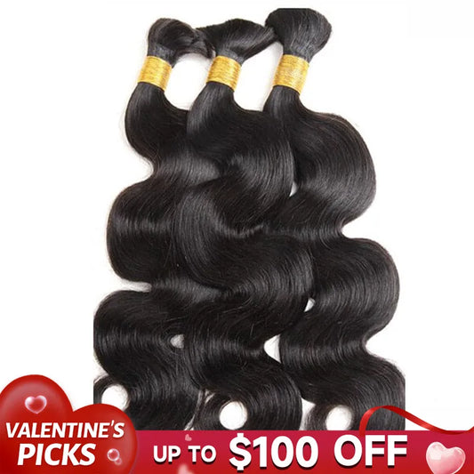 body wave bulk hair VALENTINE