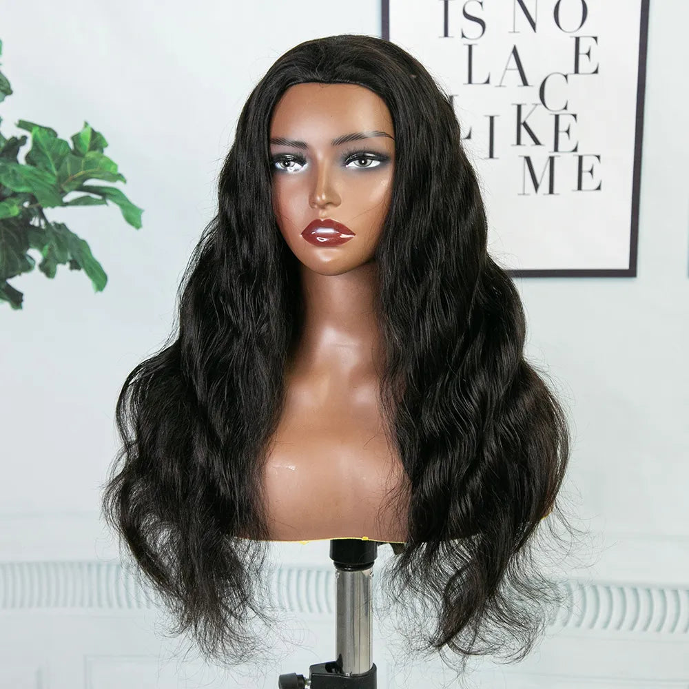 Body Wave Half Wig Human Hair