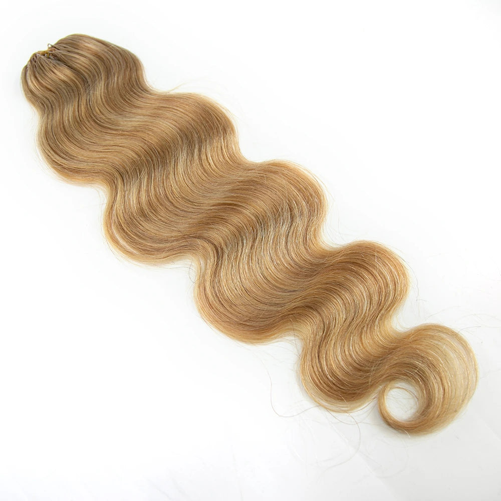 Body Wave Human Crochet Hair #27 Honey Blonde