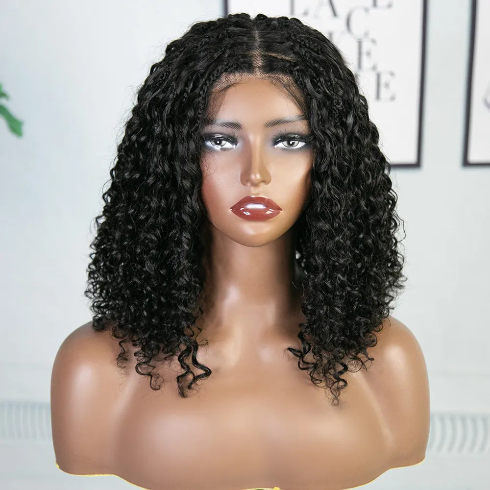 Boho Braids Water Wave 5x5 Lace Closure Wig