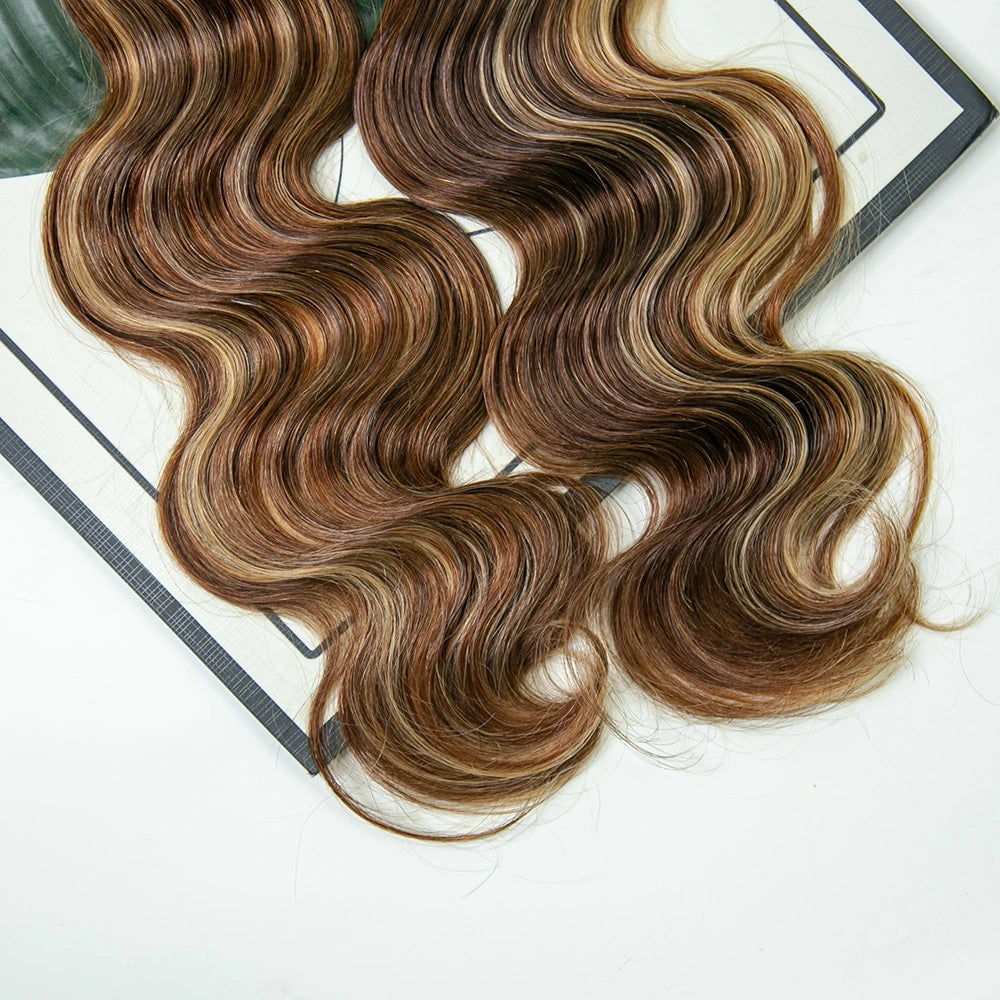 Braiding Bulk Human Hair Mix Color for Woman Body Wave 