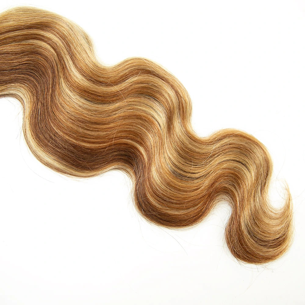 Bulk Human Braiding Hair Mix Color Blend 27 30 613 Body Wave for ...