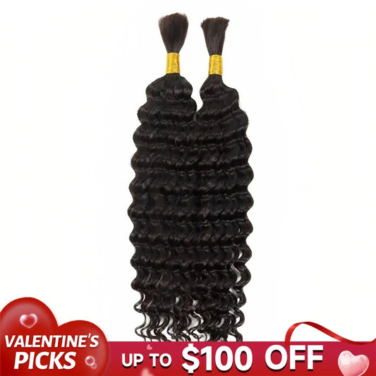 deep wave bulk hair VALENTINE