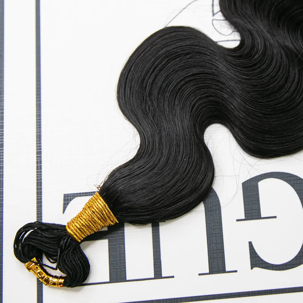 Feather Crochet Boho Hair Body Wave