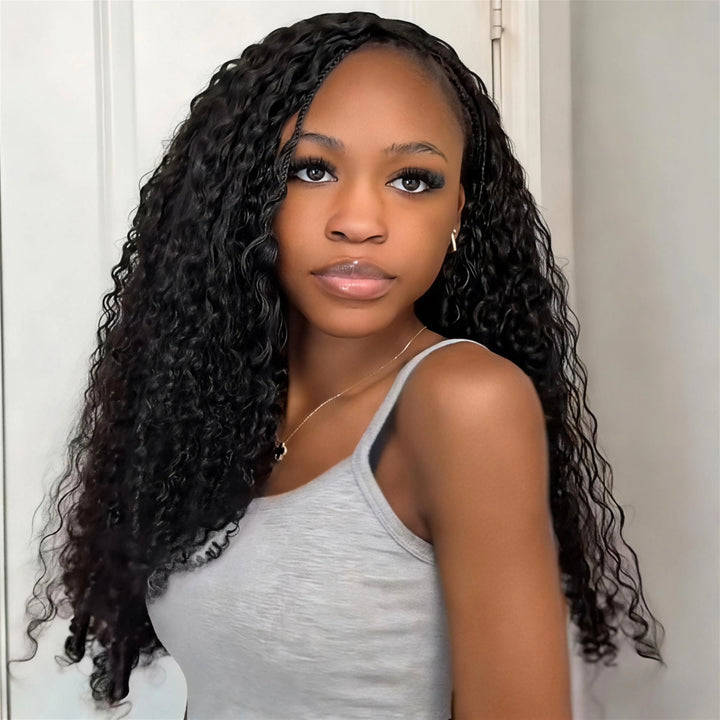 HALF WIG AND CROCHET HAIR FOR MIRACLE KNOTS