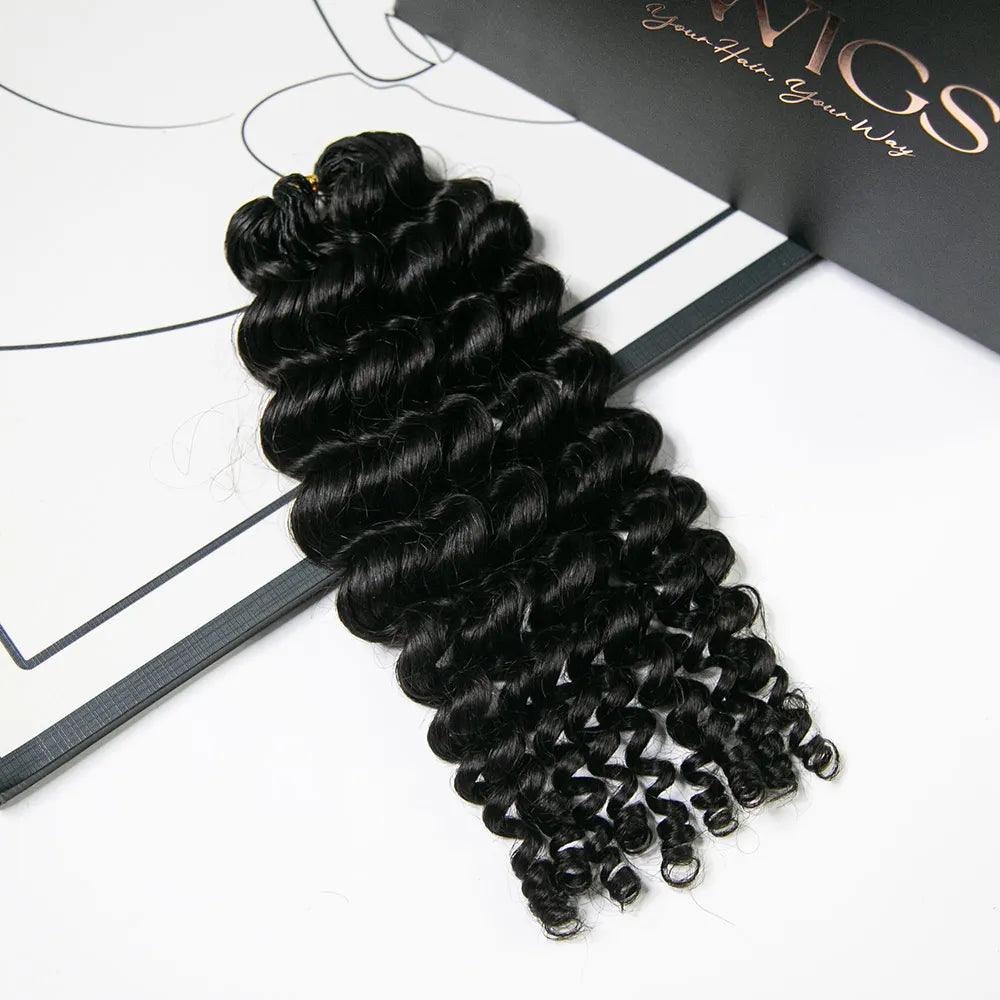 LOOSE CURLY CROCHET HAIR FOR KNOTLESS BRAIDS