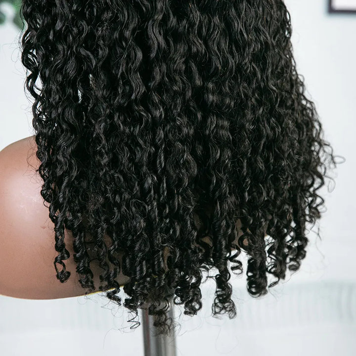 Half Wig Seamless Water Curly  