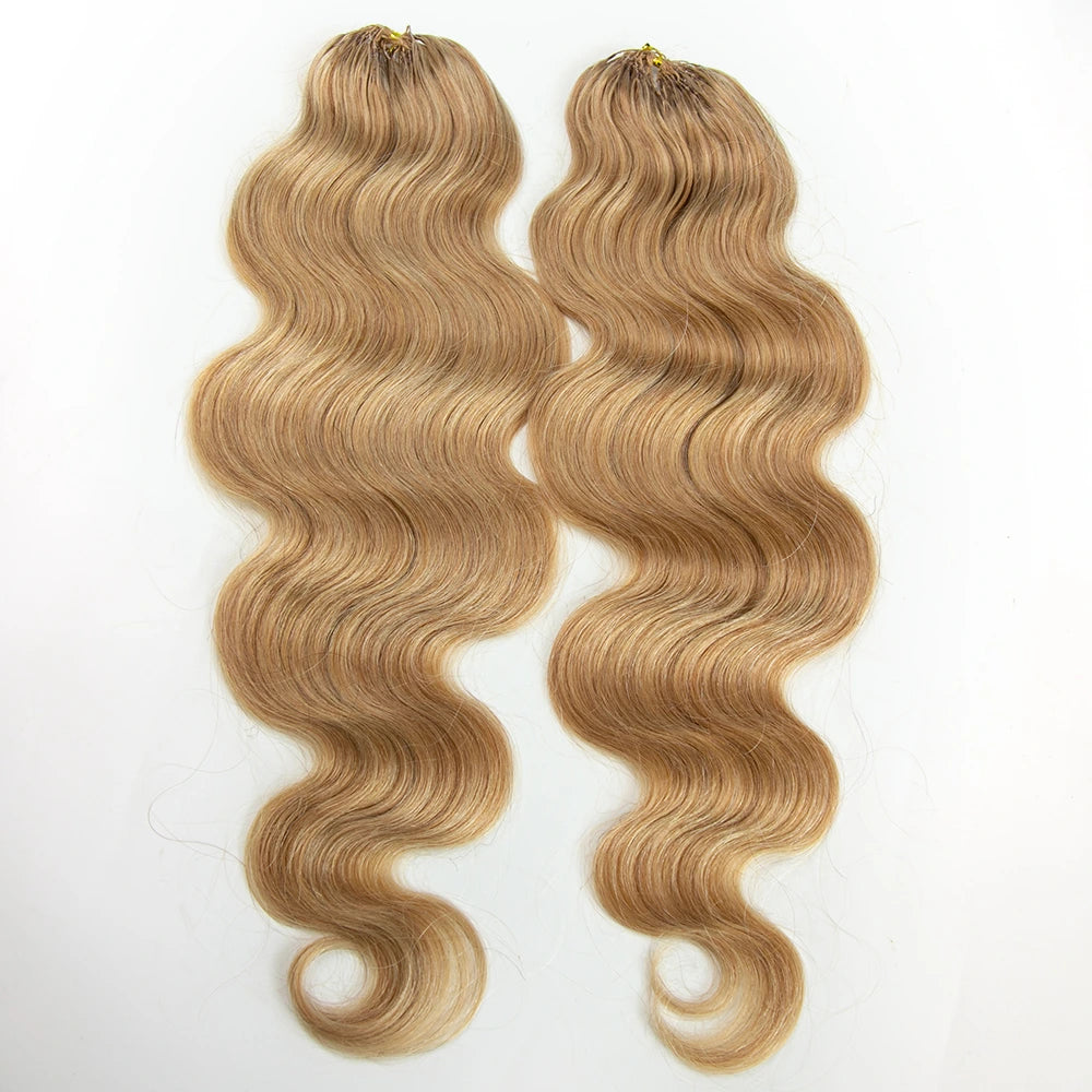 Human Crochet Hair Body Wave #27 Honey Blonde