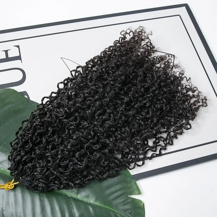 Human crochet hair bundles for full-head coverage