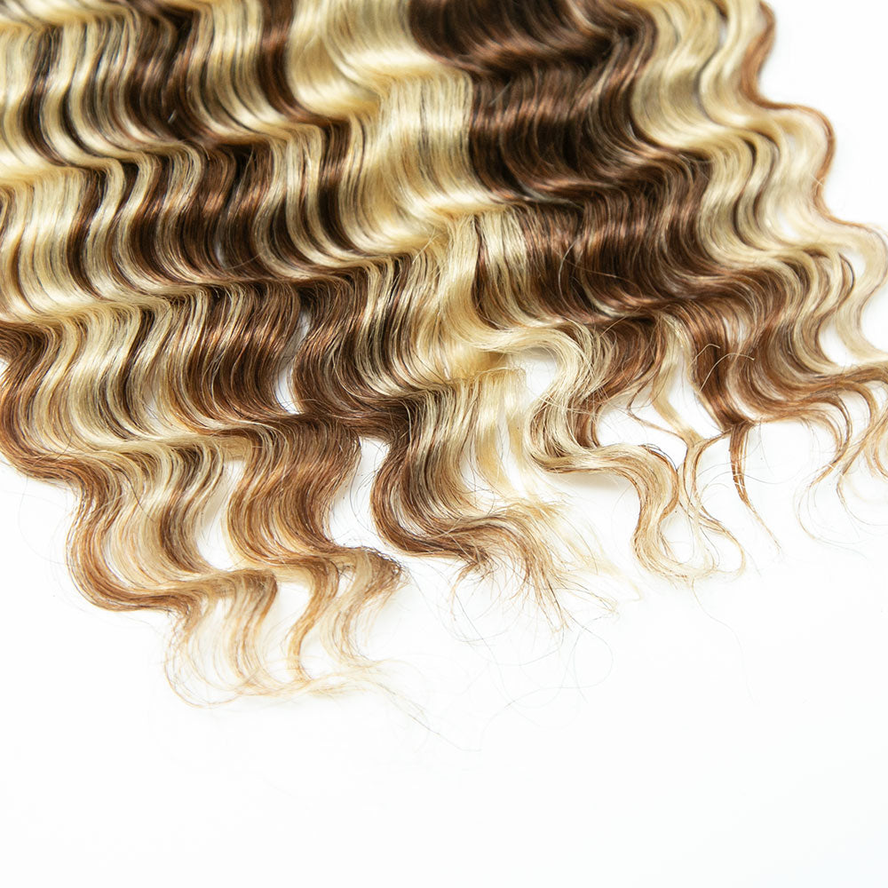 Extensions de cheveux en vrac couleur piano #30/#613 pour tressage