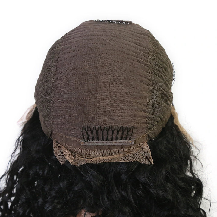 12 Inch 150% Density Loose Deep Wave Natural Color 13x6  Lace Front Bob Wig for Sale Y51131