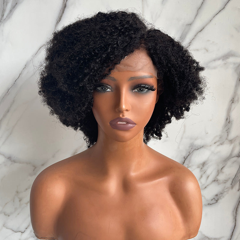 18 inch 180% density Kinky Curly 360 Lace Frontal Wig for Sale MT230915