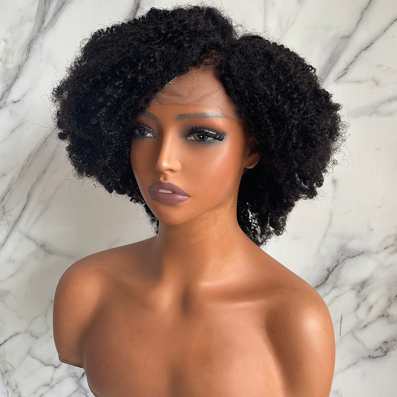 16 inch 180% density Kinky Curly 360 Lace Frontal Wig for Sale MT230915
