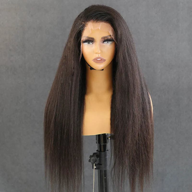 Kinky Straight 13x4 Lace Front Wig for Sale MTMT