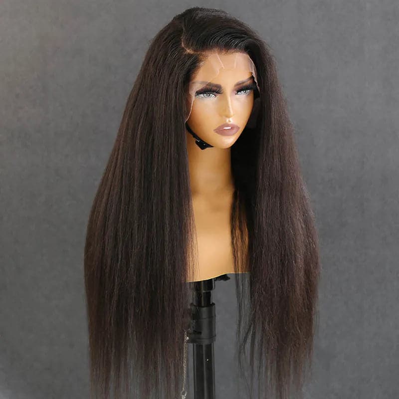 Kinky Straight 13x4 Lace Front Wig for Sale MTMT