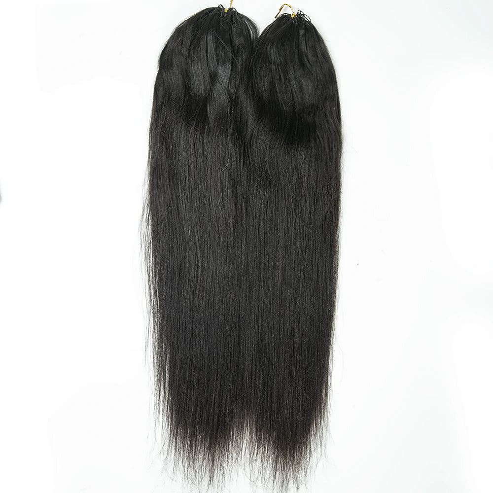 Light Yaki Human Crochet Hair for Fashion Woman