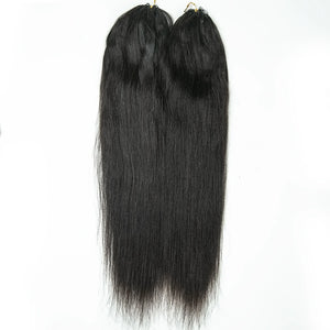 Light Yaki Human Crochet Hair for Fashion Woman