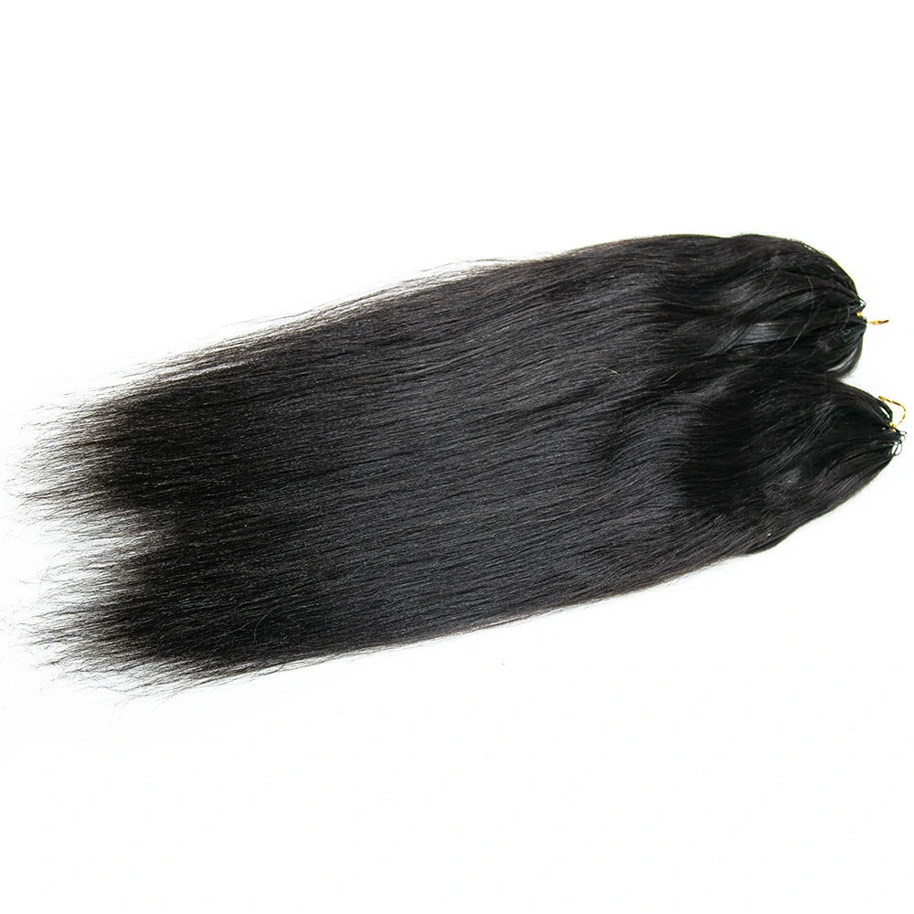 Light Yaki for Fashion Woman Human Crochet Hair 