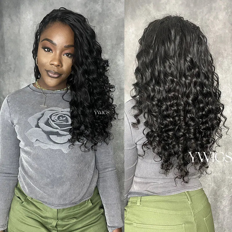 Loose Deep Wave Human Crochet Hair – Ywigs
