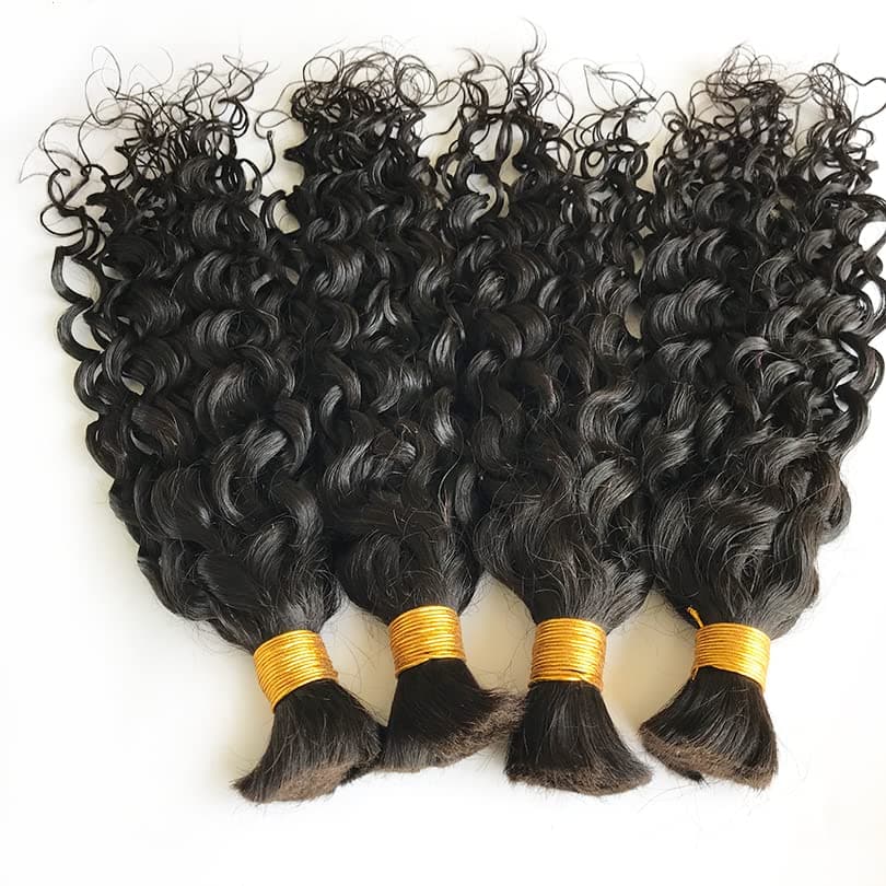 human hair for braiding wet and wavy