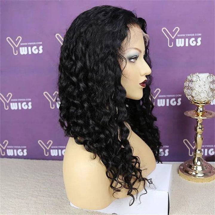 bleaching knots on lace frontal wig loose deep