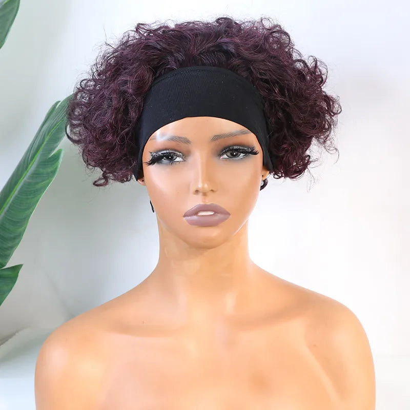 8 inch 150% Density Pixie xx02 13x4 T-Part Headband Wig for Sale MT231102