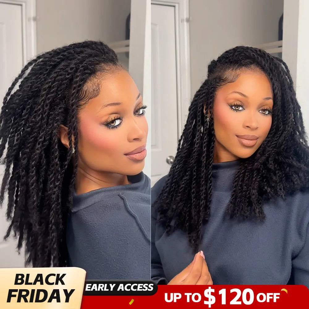 Pre-Twisted Human Passion Twist Crochet Hair