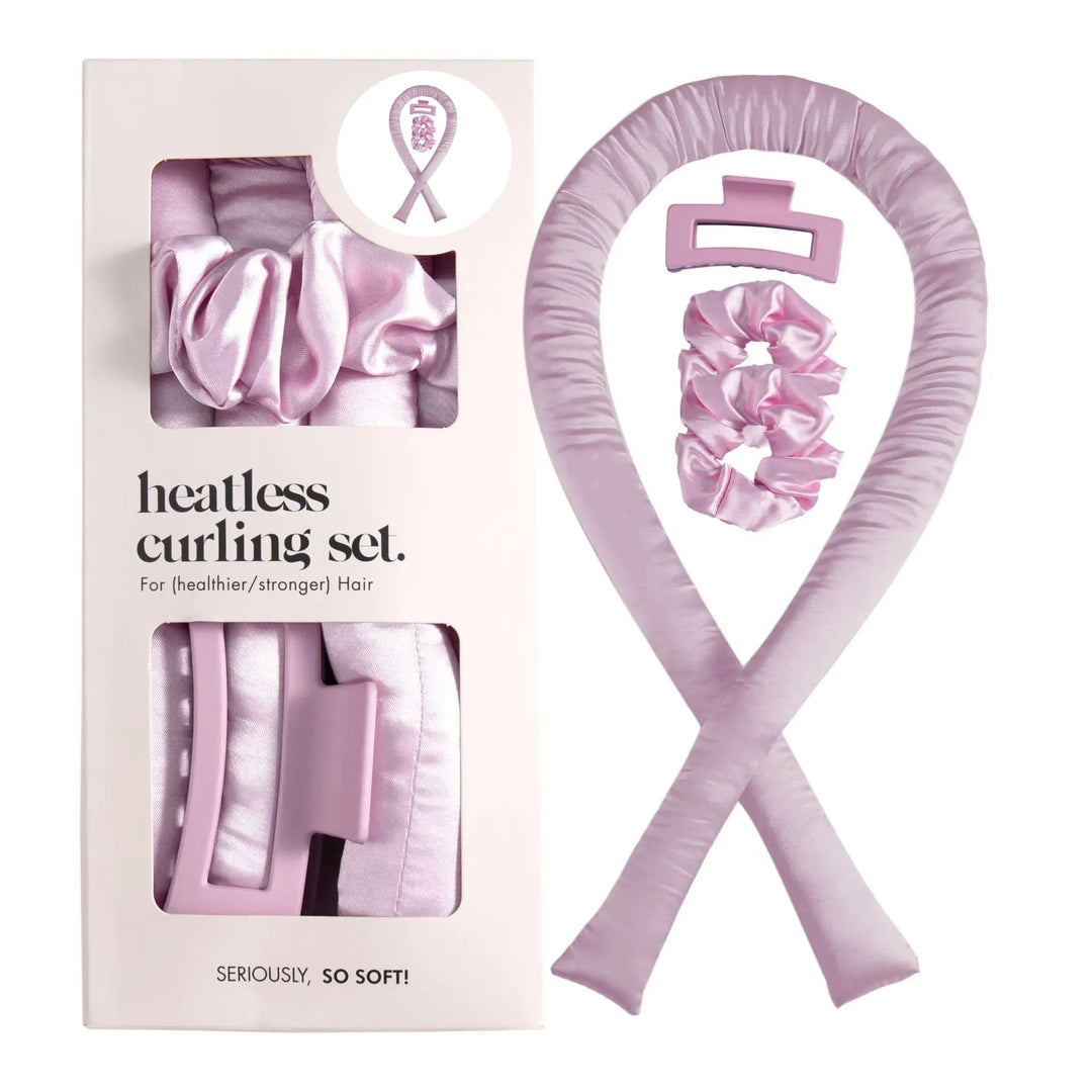 Stain Heatless Curling Set