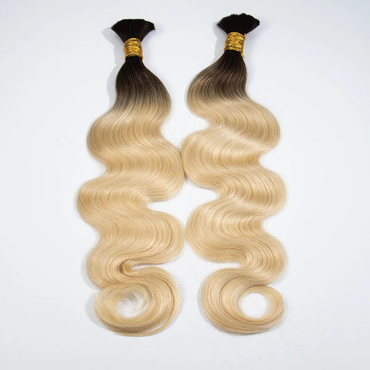 #T1B/613 body wave bulk braiding hair