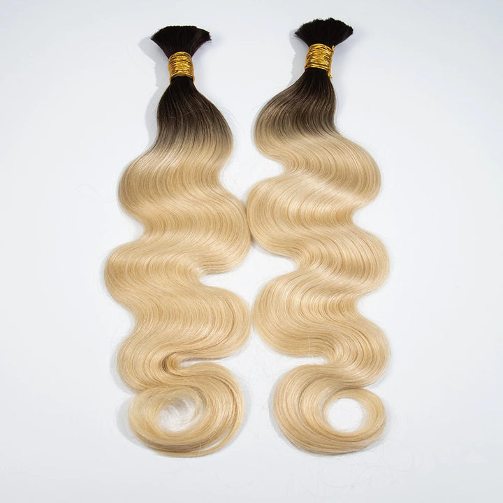 #T1B/613 body wave bulk braiding hair