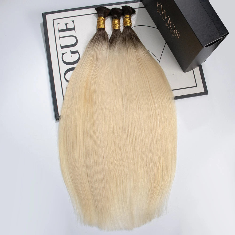 #T1B/613 straight bulk braiding hair