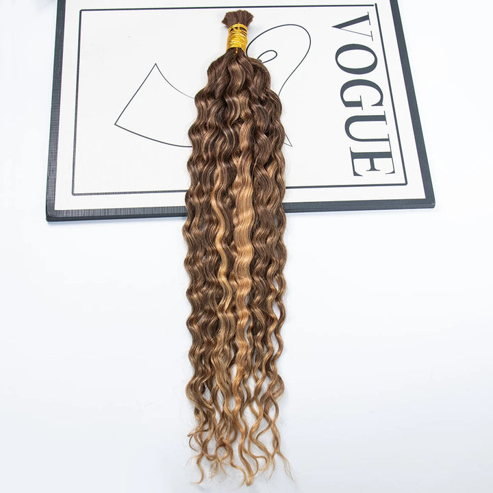 #T4/27 double drawn water wave braiding hair