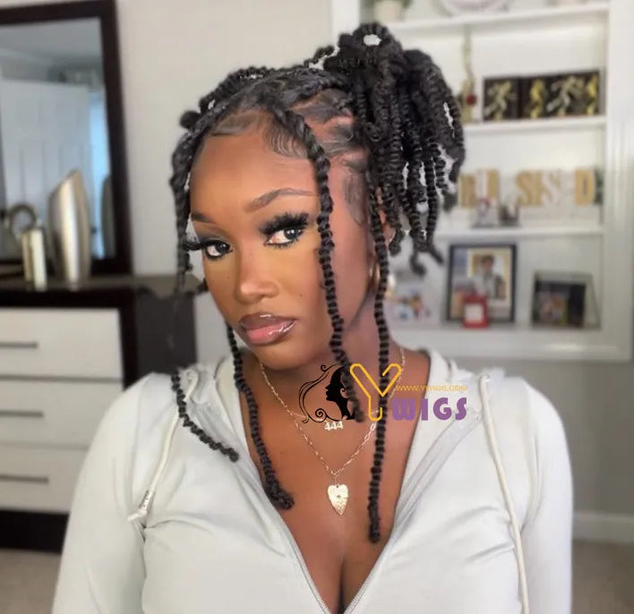 Human Hair Spring Twist Hair Extensions – Ywigs